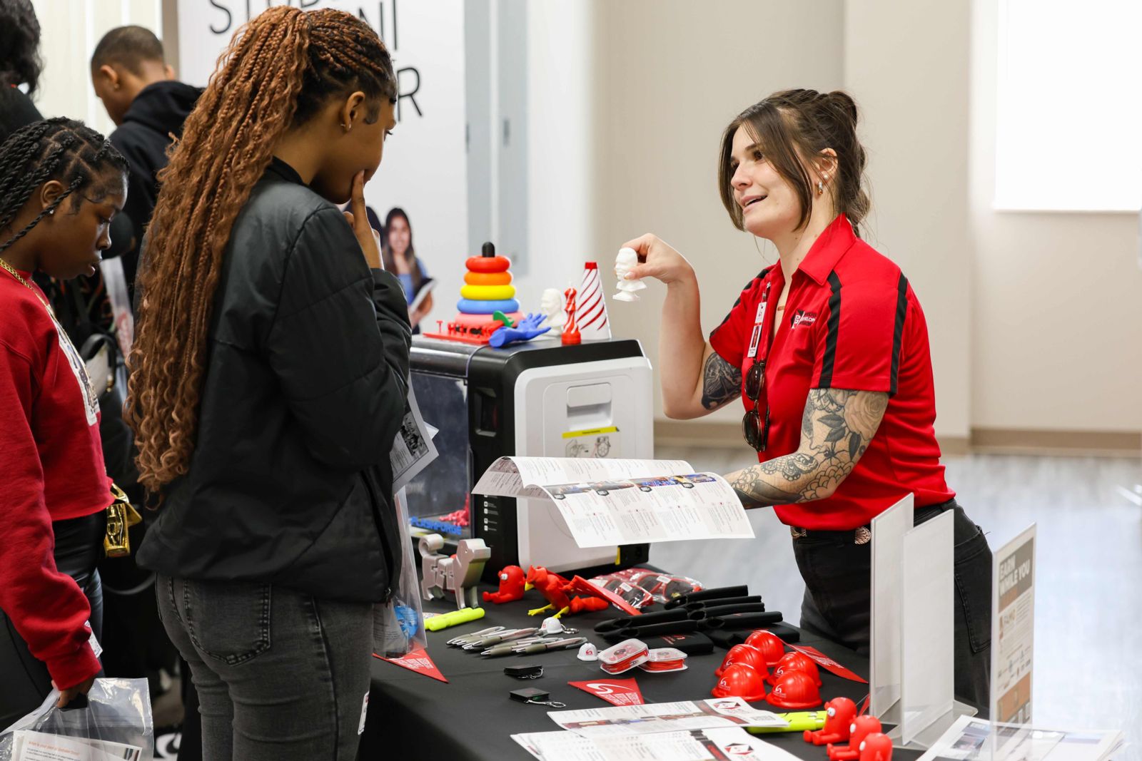 Students at Ayers Campus Preview Day