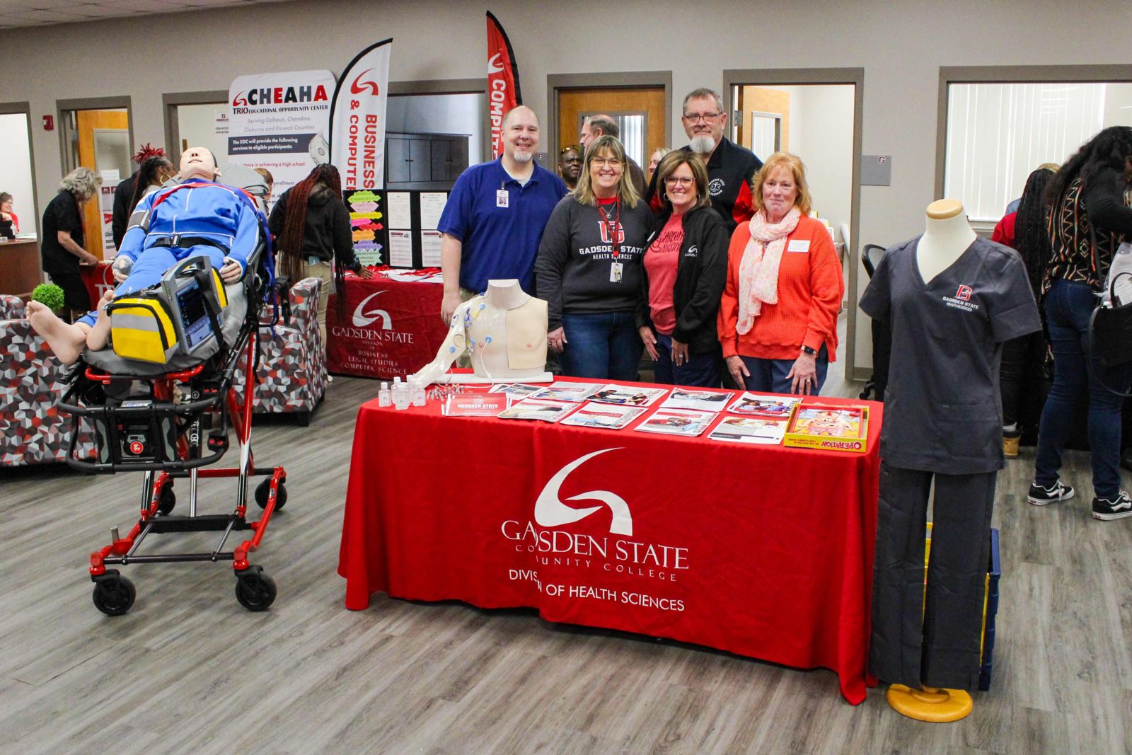 Students at Ayers Campus Preview Day