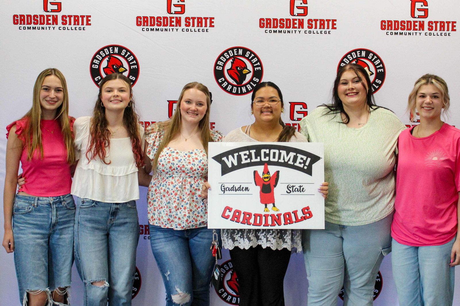 Students at Preview Day event