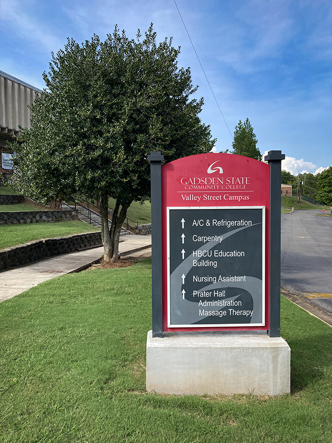 GSCC Valley Street Signage