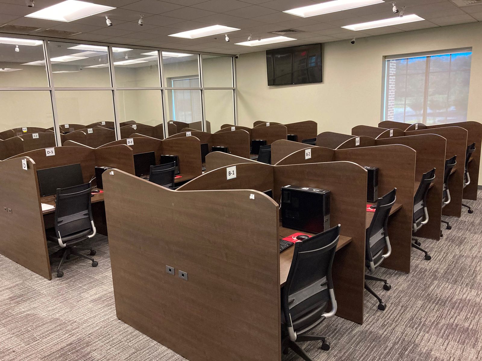 Testing room