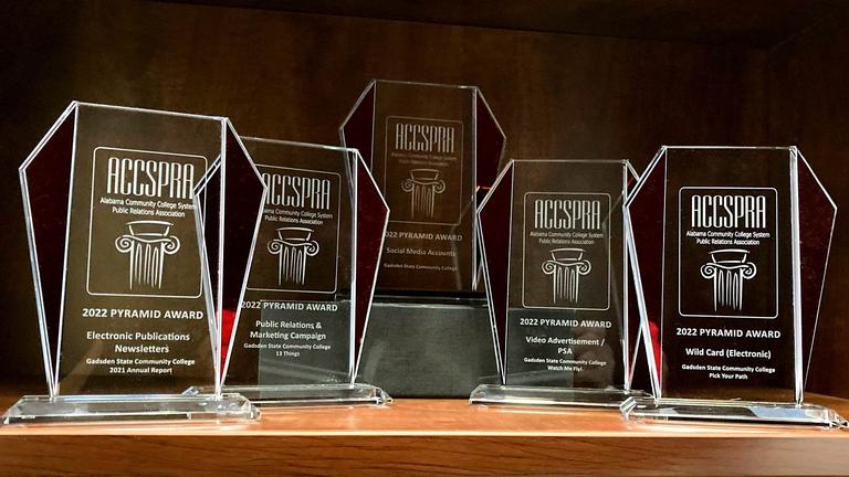 Gadsden State wins multiple awards at ACCSPRA Conference