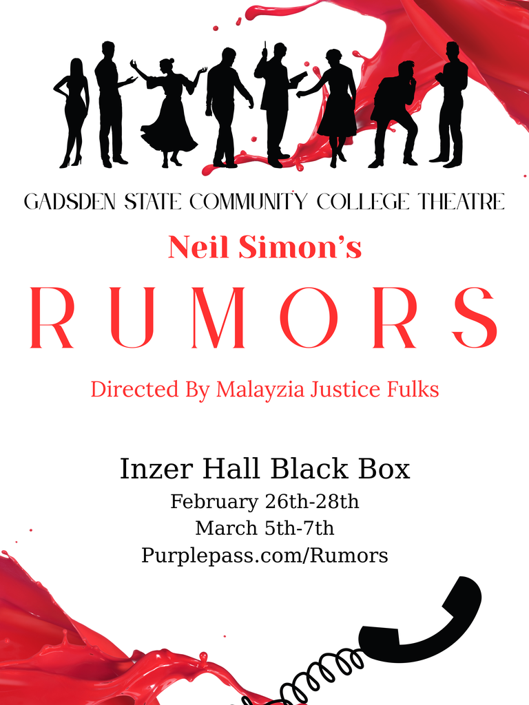 Gadsden State Theatre Department presents ‘Rumors’