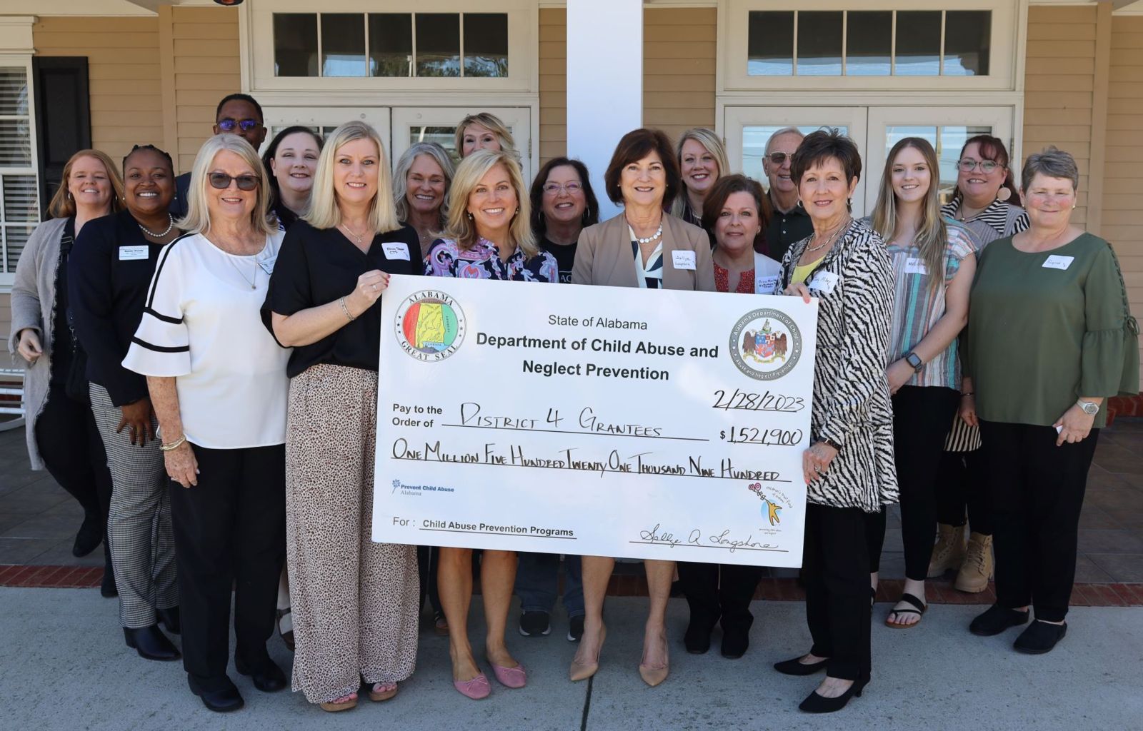 Other local organizations that were recipients with Gadsden State include Family Success Center of Etowah County, Gadsden City Schools and United Way's Success By 6.  Woody and Smith were in attendance representing Gadsden State at the District 4 check presentation Feb. 28 at Shepherds Cove Hospice in Albertville.
