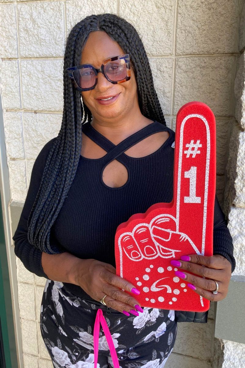 First generation college student Karen Dixon