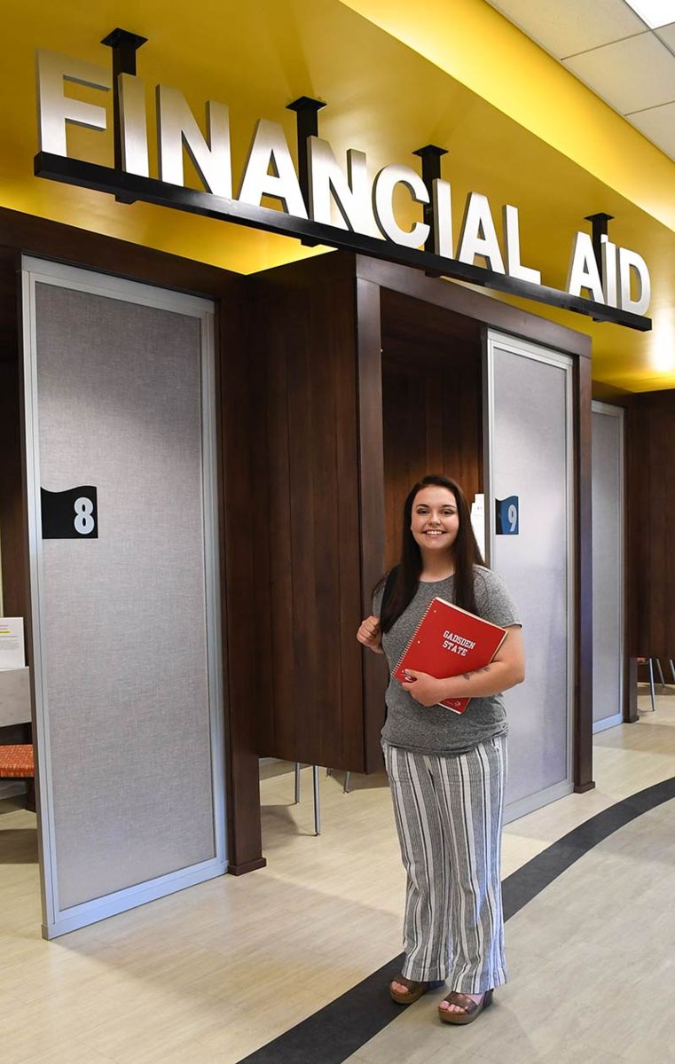 Gadsden State Financial Aid office inside the One Stop Center